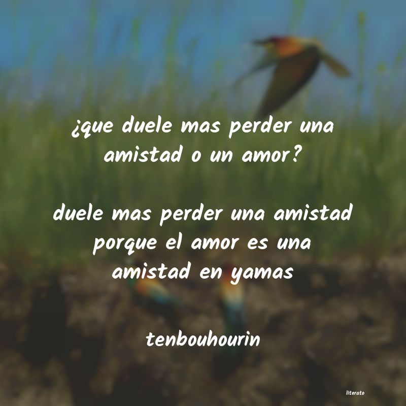 Frases de tenbouhourin