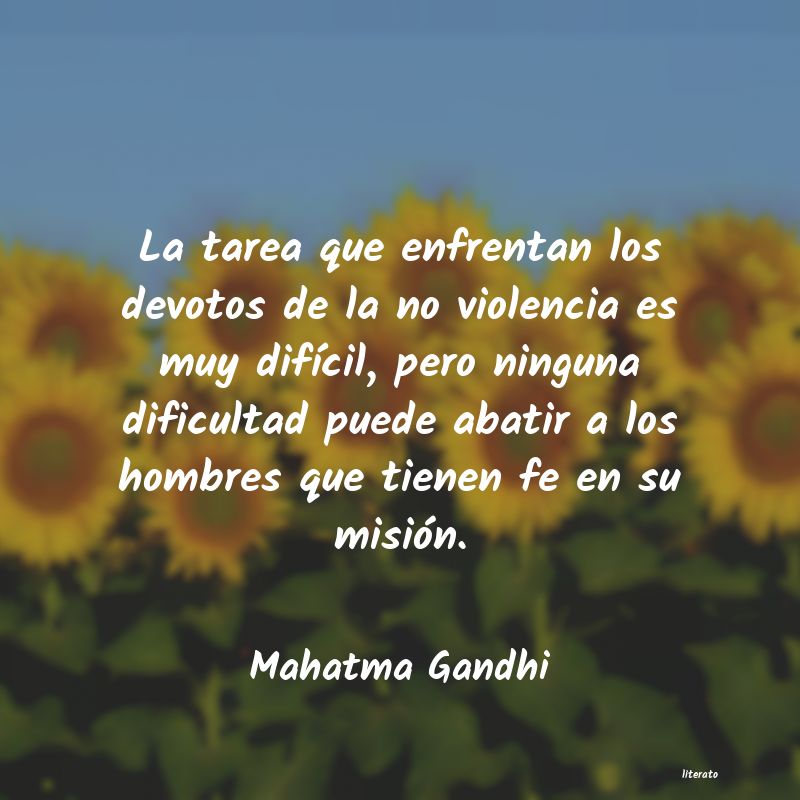 Frases de Mahatma Gandhi