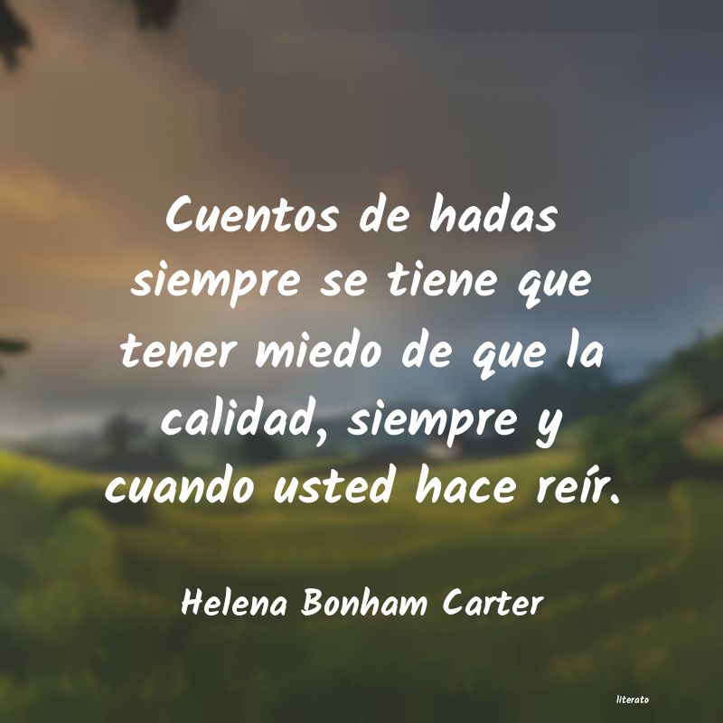 Frases de Helena Bonham Carter