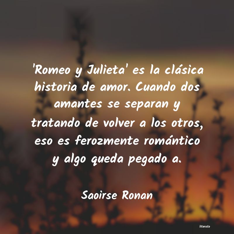 Frases de Saoirse Ronan