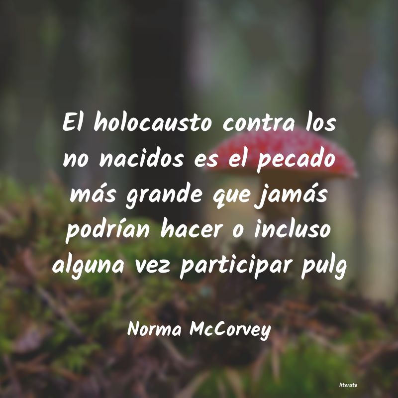 Frases de Norma McCorvey