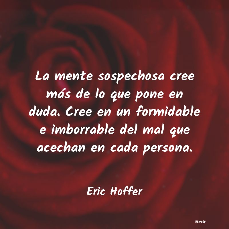 frases de Eric Hoffer