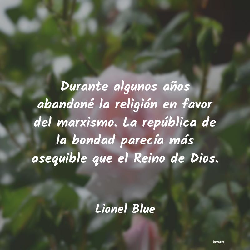 Frases de Lionel Blue