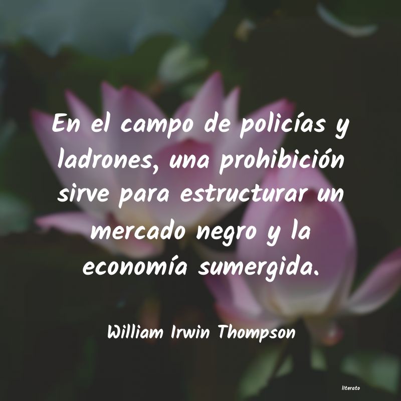 frases de William Irwin Thompson