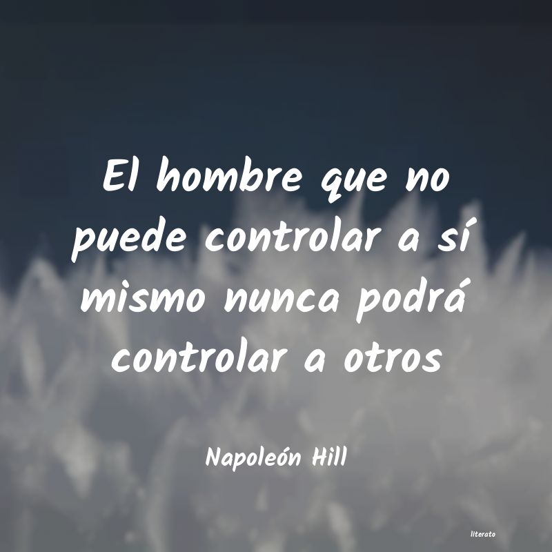 Frases de Napoleón Hill