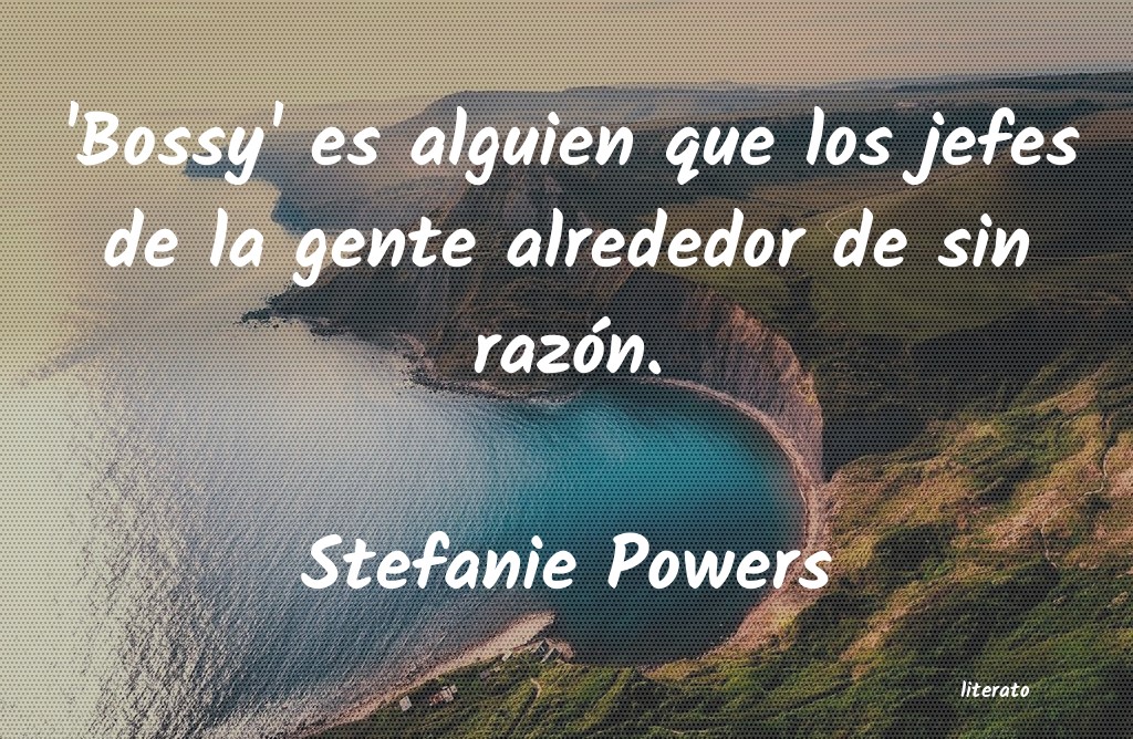 Frases de Stefanie Powers