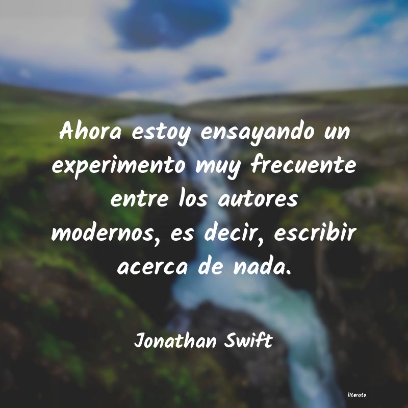 Frases de Jonathan Swift