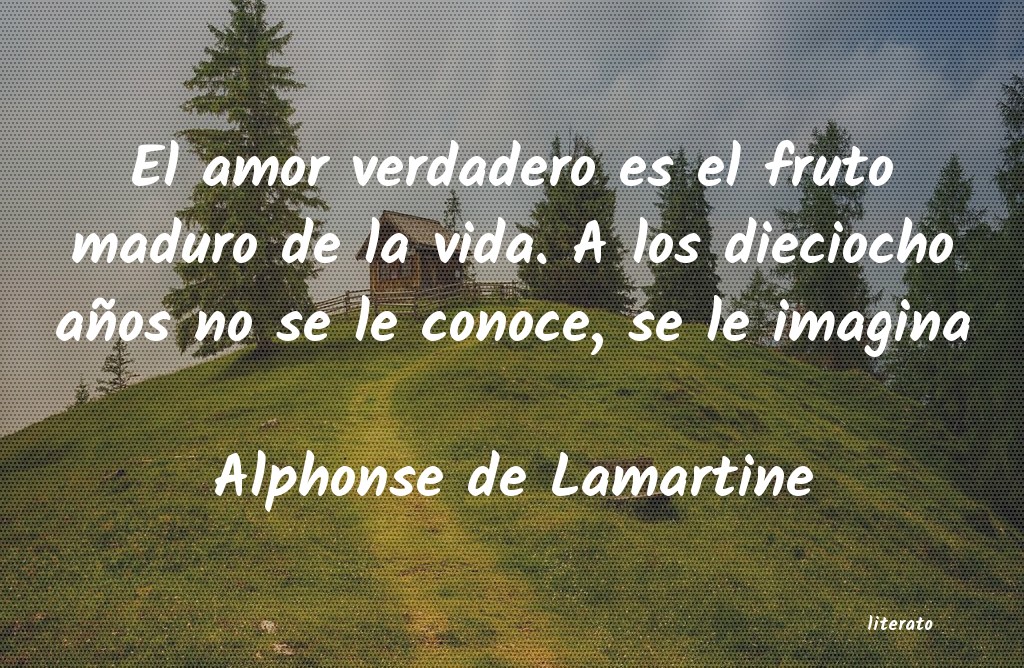 frases de Alphonse de Lamartine
