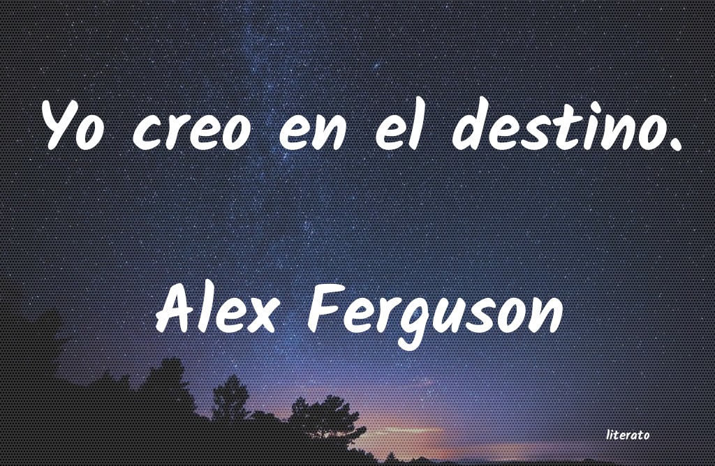 Frases de Alex Ferguson