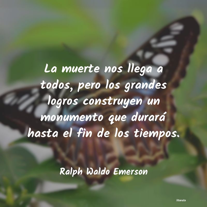 Frases de Ralph Waldo Emerson