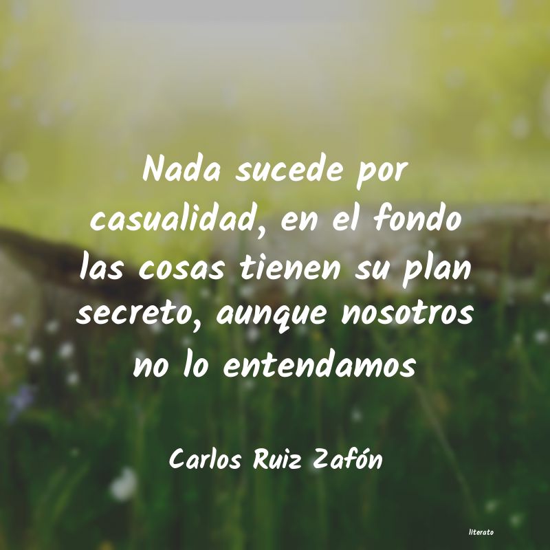 Frases de Carlos Ruiz Zafón