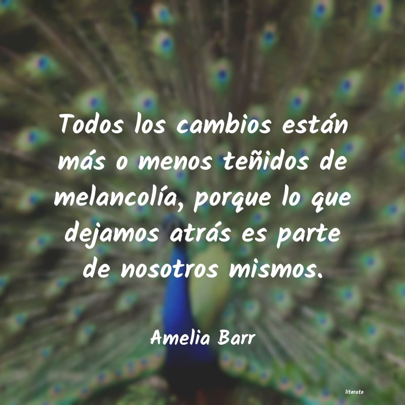 Frases de Amelia Barr