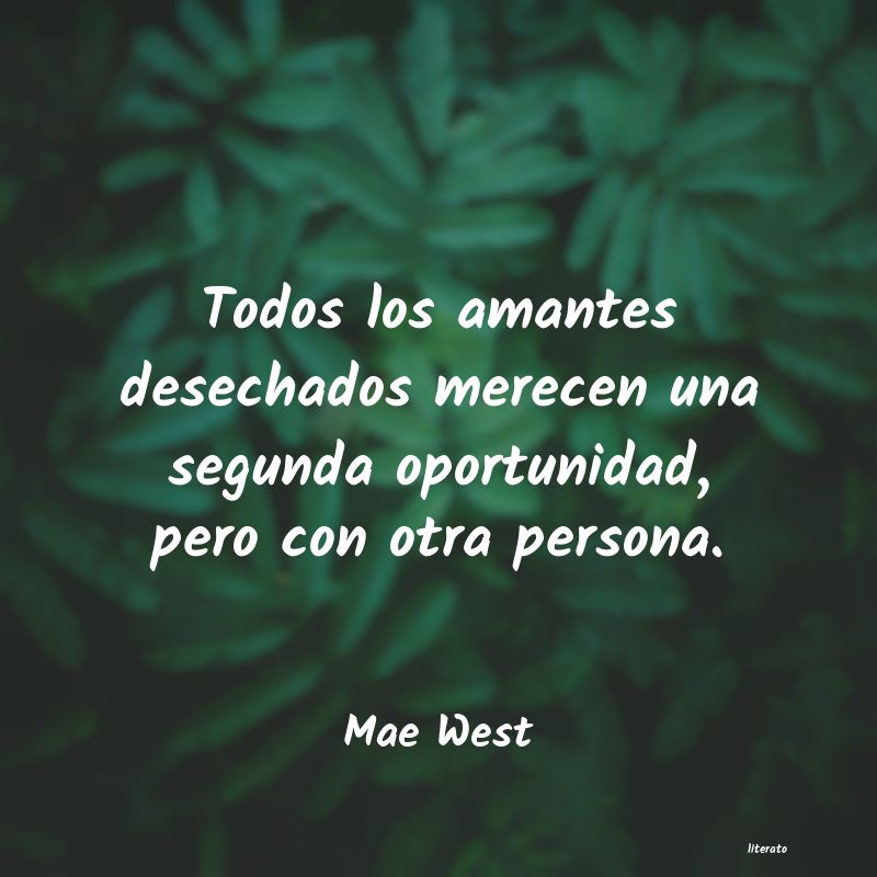 frases de Mae West