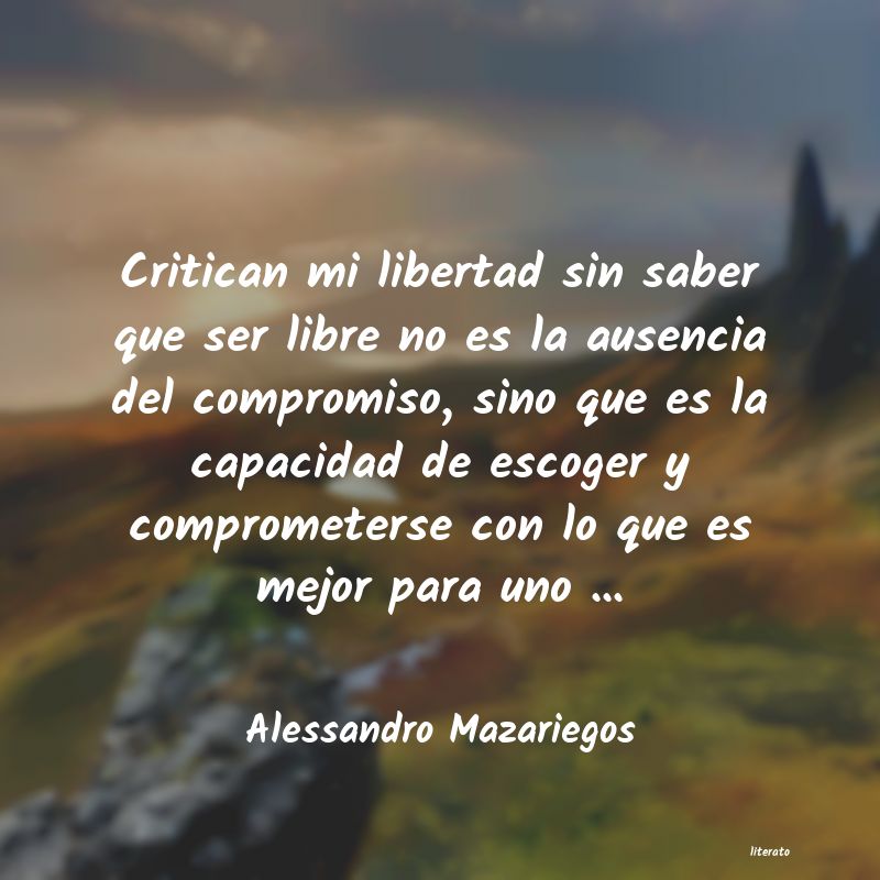 Frases de Alessandro Mazariegos