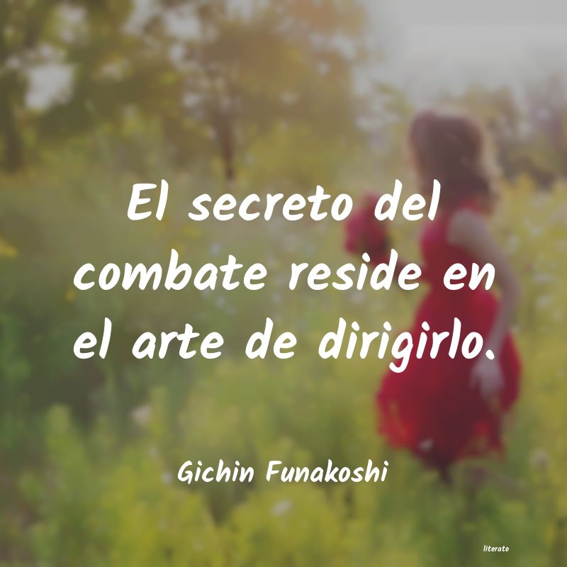 Frases de Gichin Funakoshi