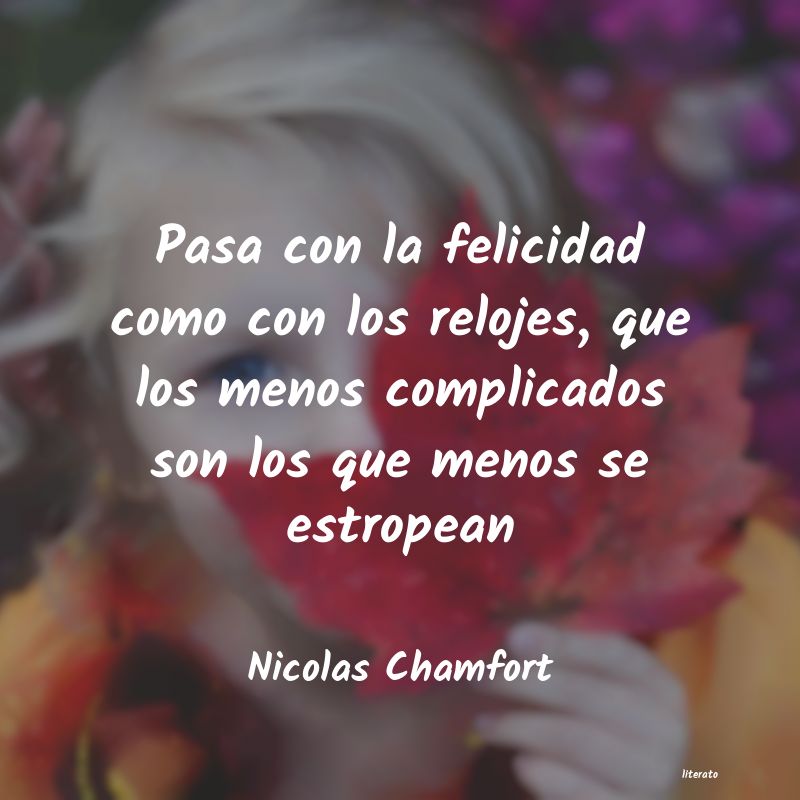 Frases de Nicolas Chamfort