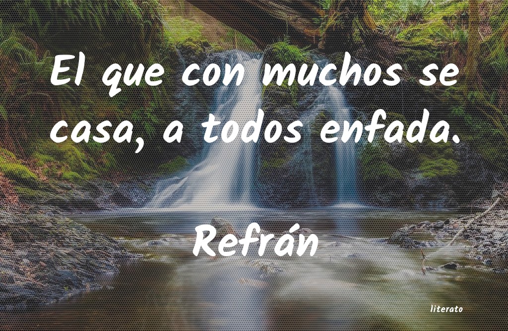 Frases de Refrán