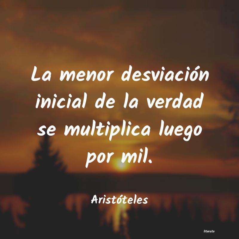 frases de Aristóteles