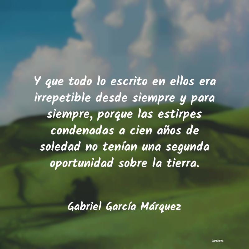 Frases de Gabriel García Márquez