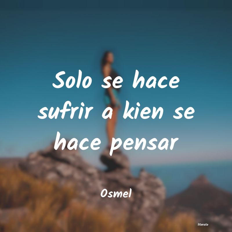 frases de Osmel