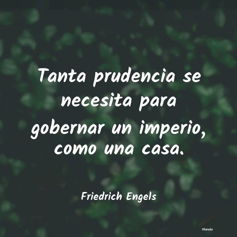 Frases de Friedrich Engels