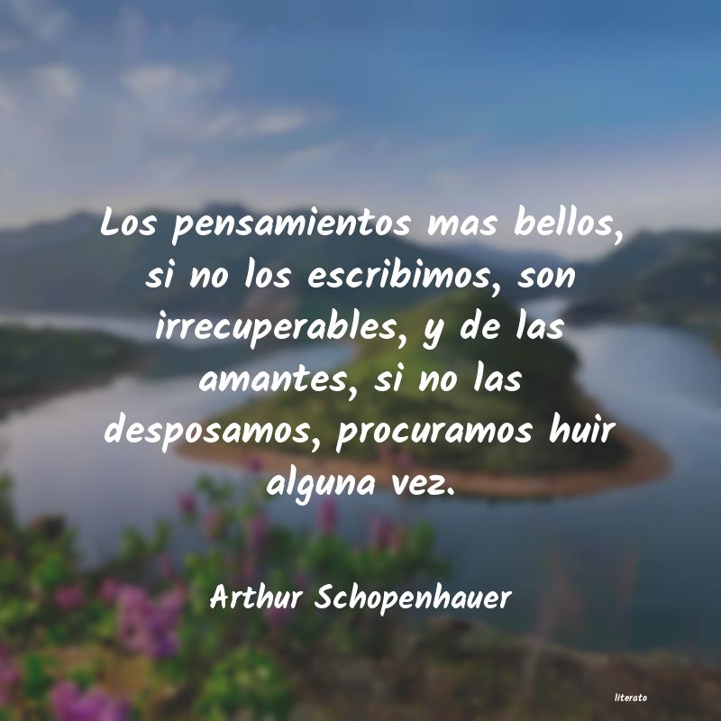 Frases de Arthur Schopenhauer