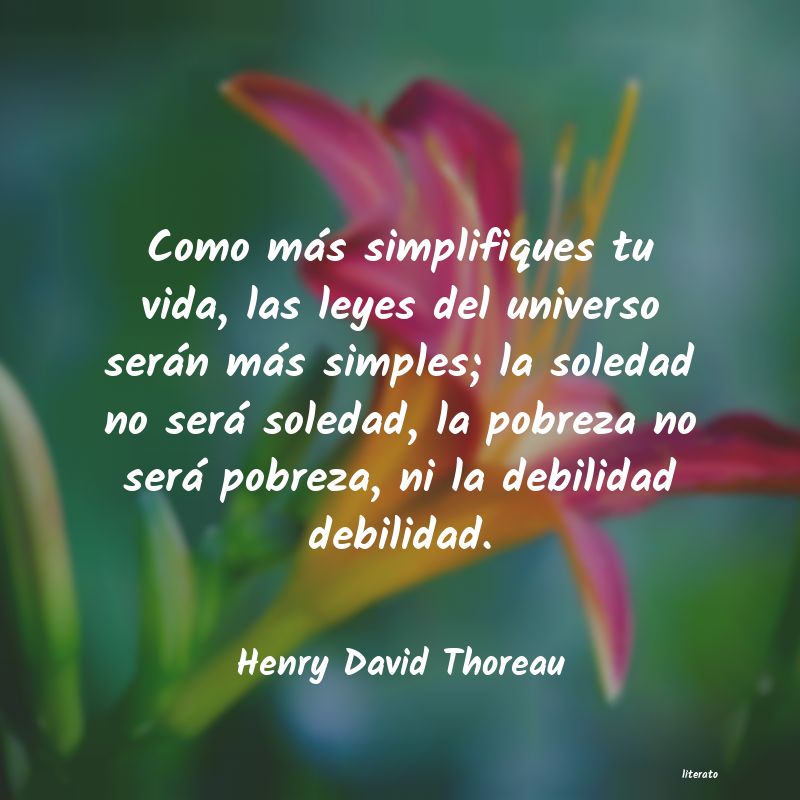 frases de Henry David Thoreau