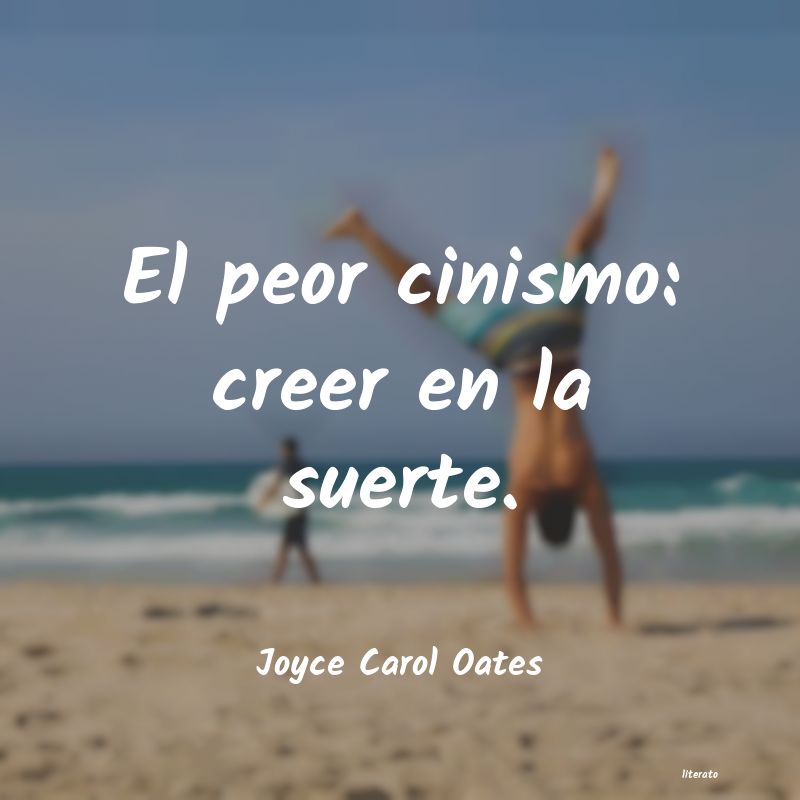 frases de Joyce Carol Oates