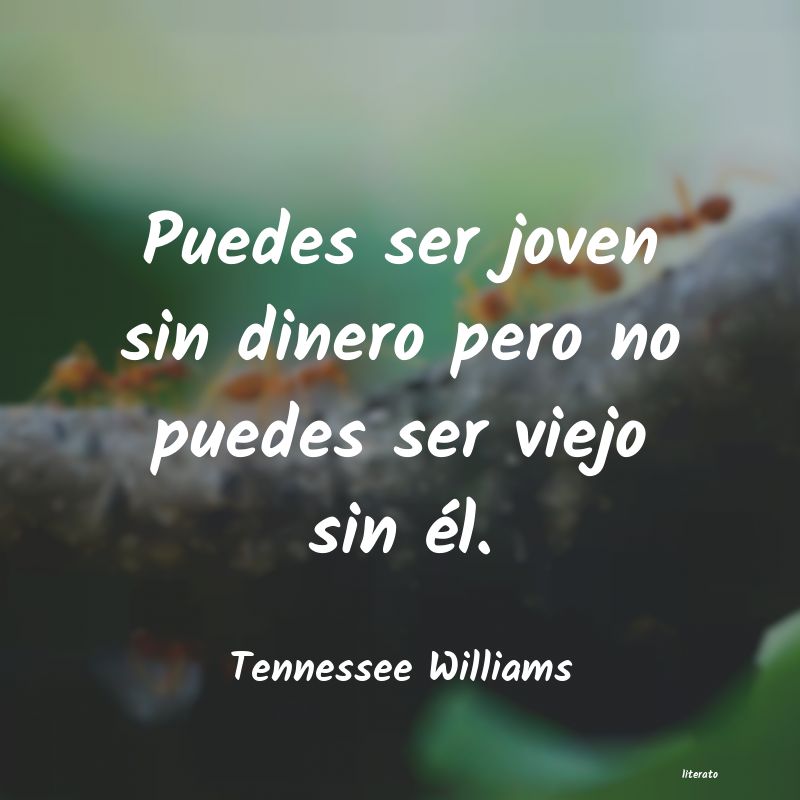 Frases de Tennessee Williams