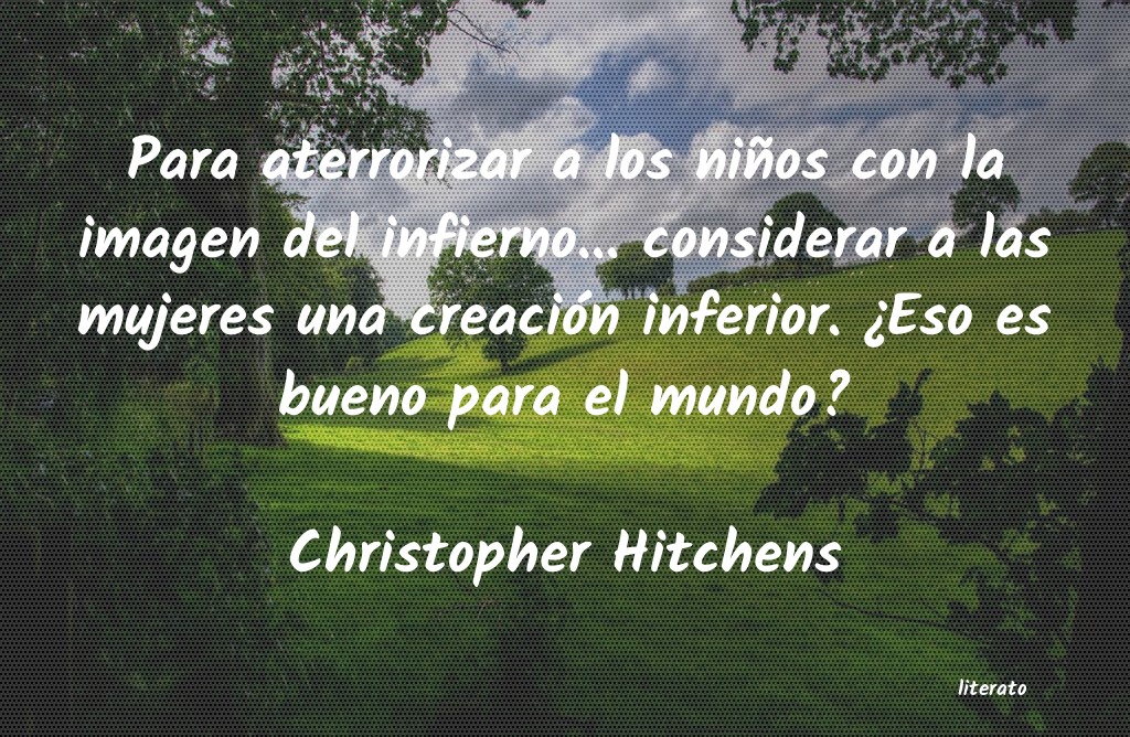 frases de Christopher Hitchens