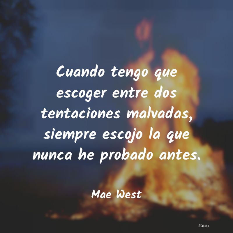frases de Mae West