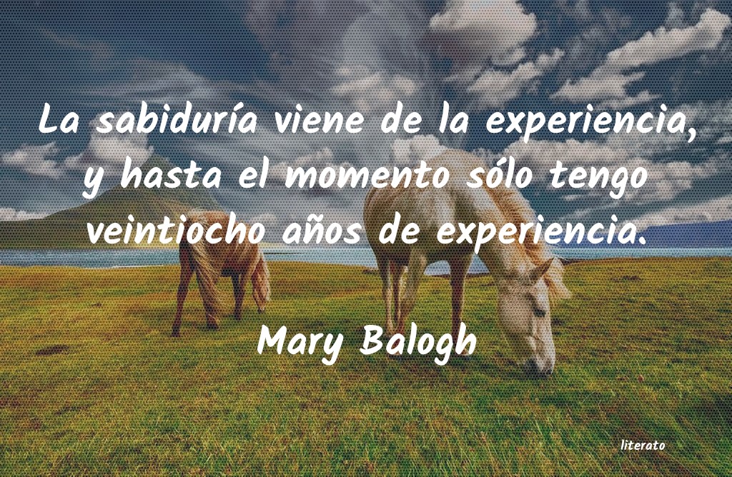 Frases de Mary Balogh