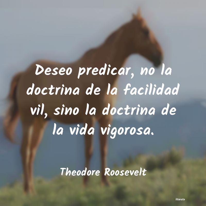 Frases de Theodore Roosevelt