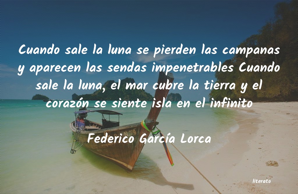 Frases de Federico García Lorca