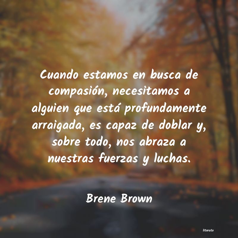 Brene Brown: Cuando estamos en busca de com