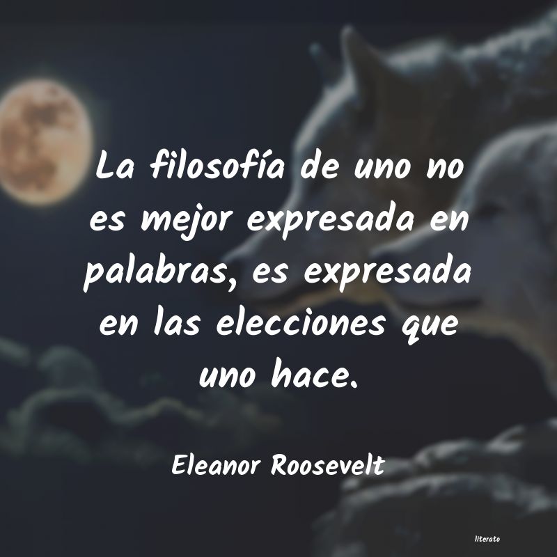 frases de Eleanor Roosevelt