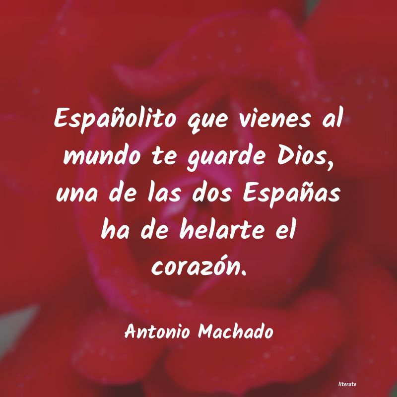 frases de Antonio Machado