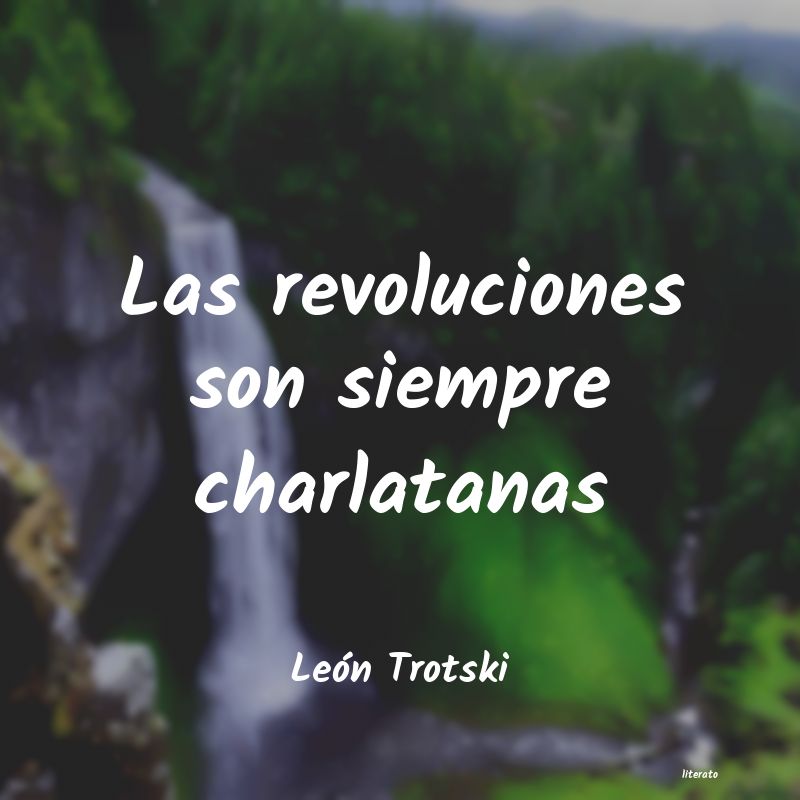frases de León Trotski