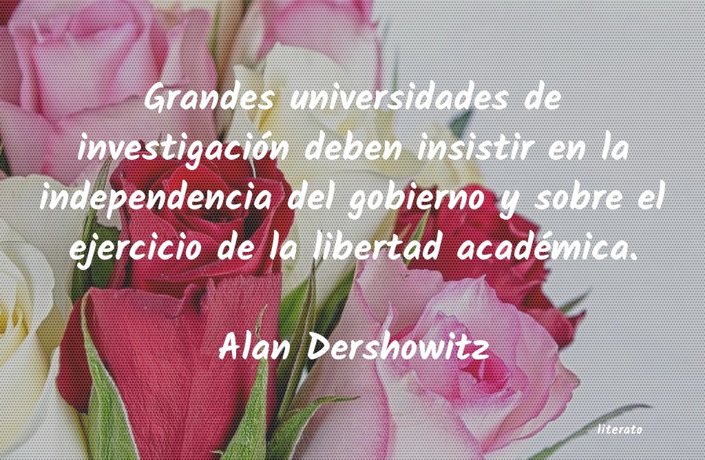 Frases de Alan Dershowitz