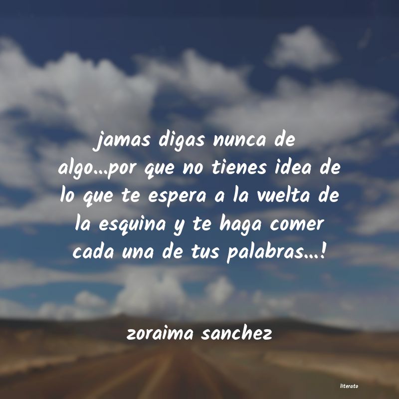 Frases de zoraima sanchez