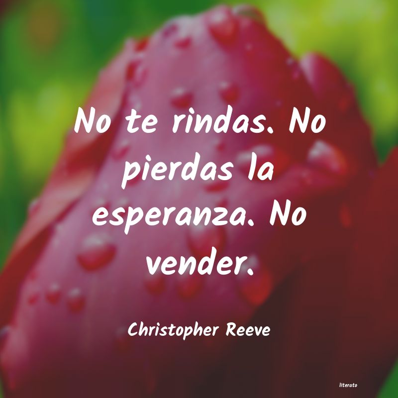 Frases de Christopher Reeve