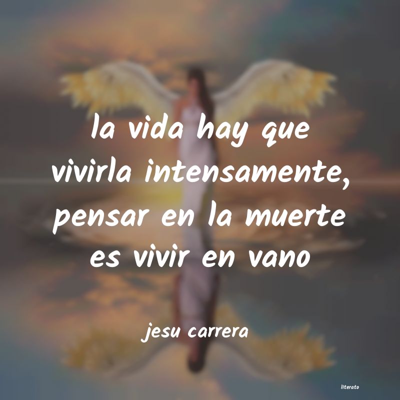 Frases de jesu carrera