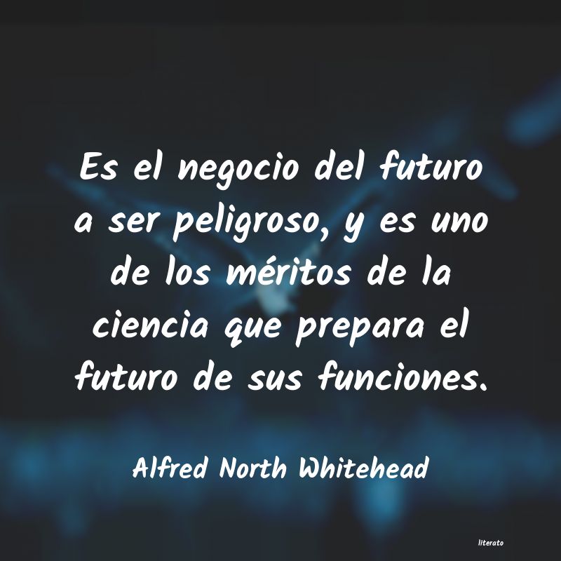 frases de Alfred North Whitehead