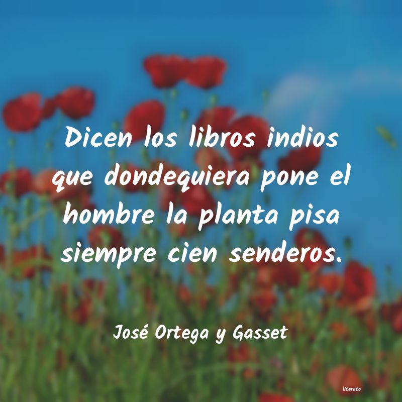frases de José Ortega y Gasset