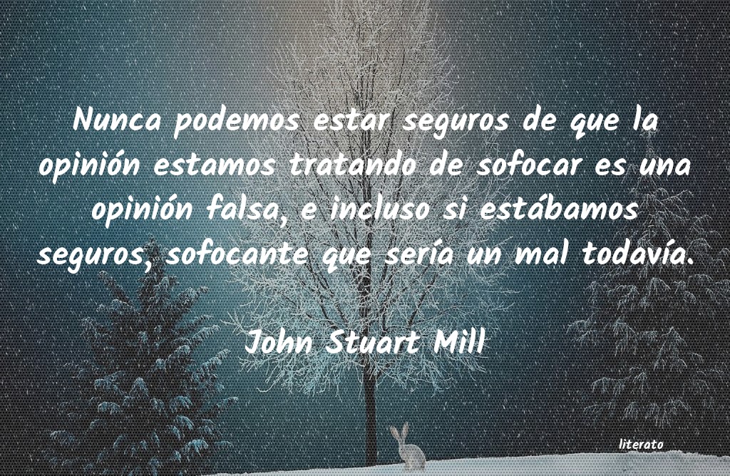 Frases de John Stuart Mill