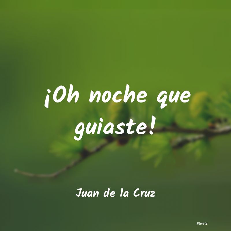 Frases de Juan de la Cruz