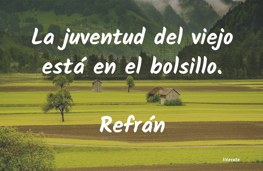 Frases de Refrán