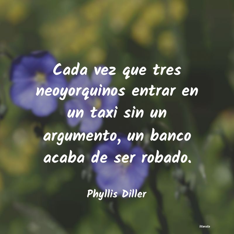 frases de Phyllis Diller