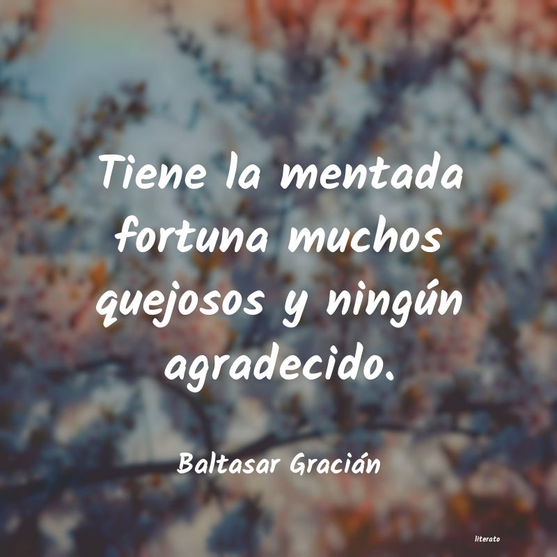 Frases de Baltasar Gracián