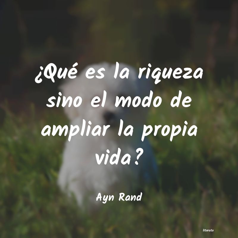 frases de Ayn Rand